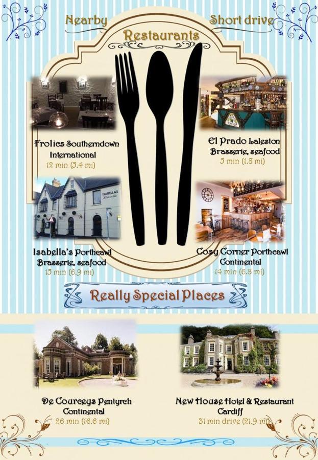 Town Cottage Ground Floor Appartment 브리젠드 외부 사진